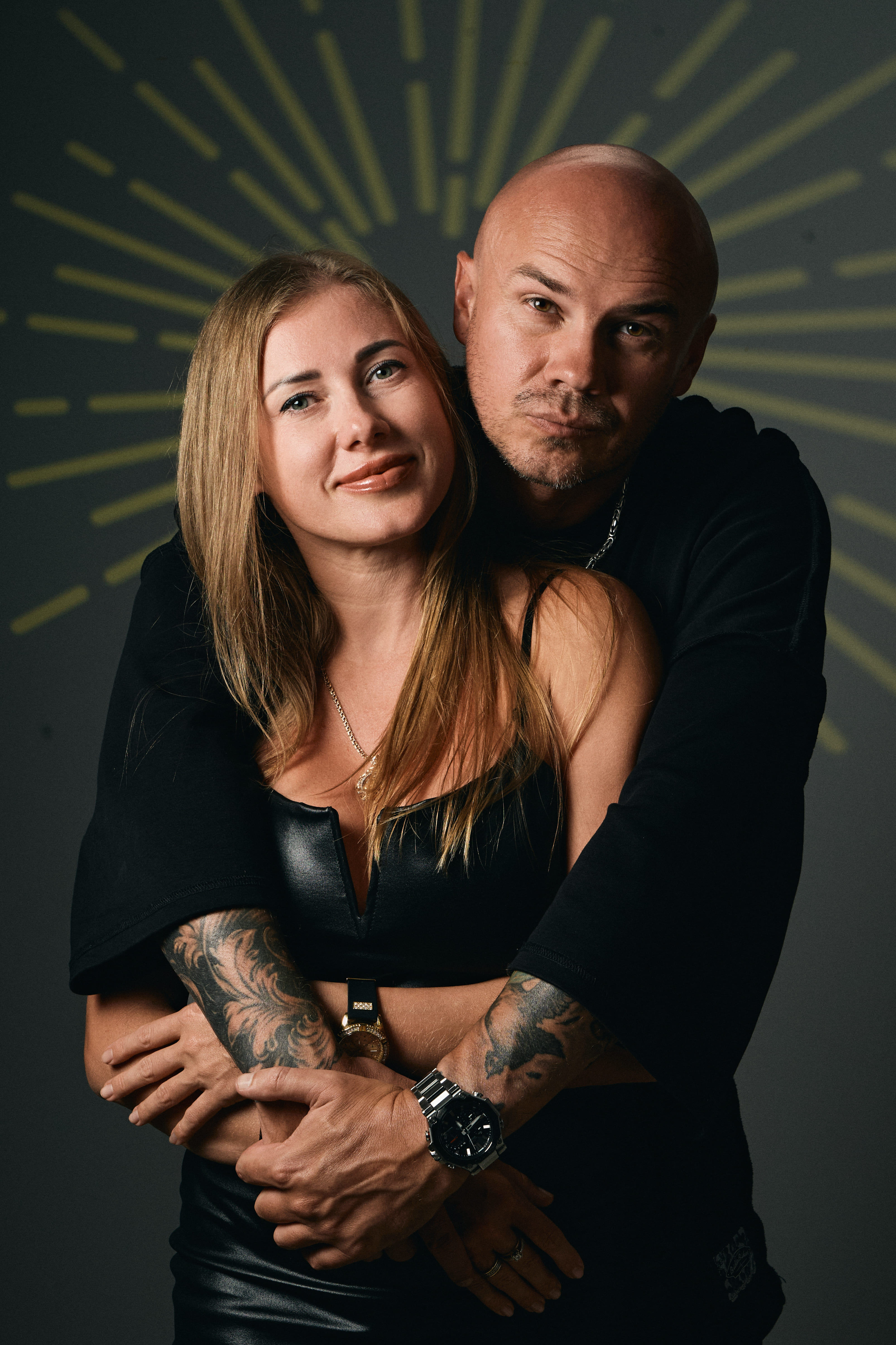 Alena and Evgeniy Usoltsev